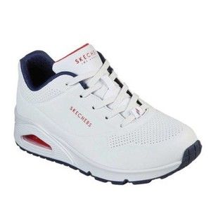 Skechers Uno Stand on Air Sneaker Women White 7.5 Shoes